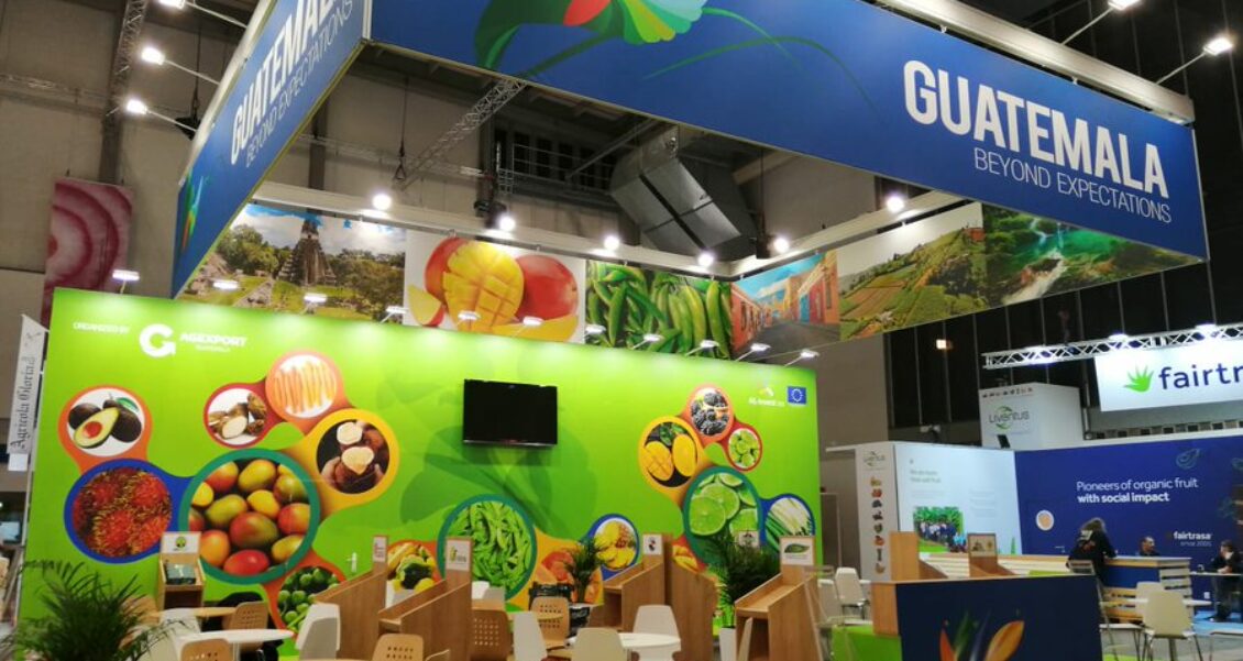 Feria europea: productos agrícolas Guatemala