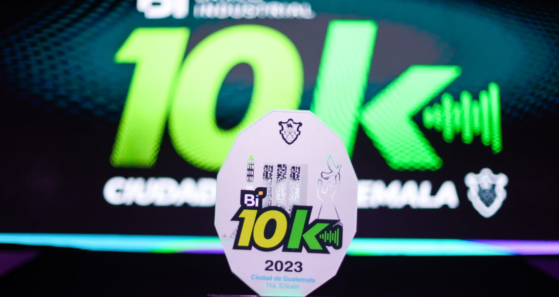 Carrera nocturna 10k en la Ciudad de Guatemala