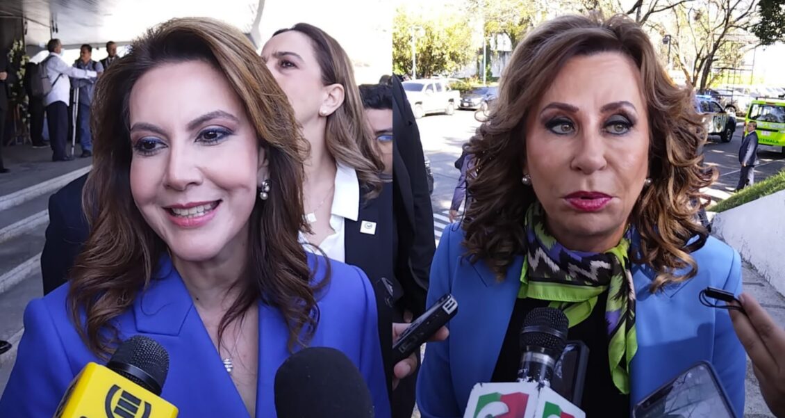 Las mujeres somos aliadas, no enemigas. Zury Ríos y Sandra Torres