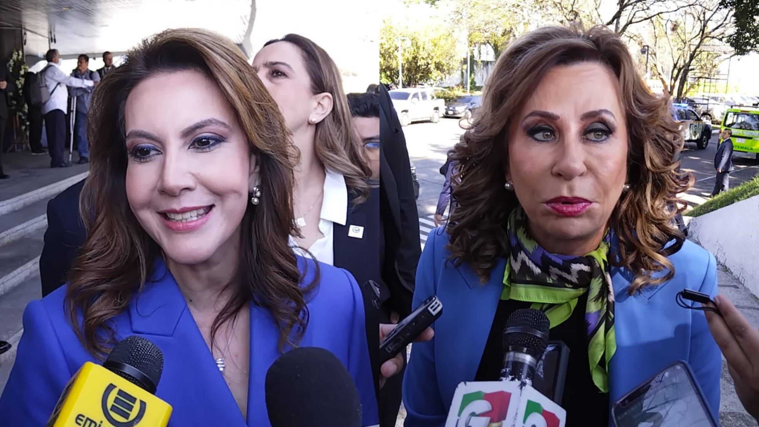 Las mujeres somos aliadas, no enemigas. Zury Ríos y Sandra Torres