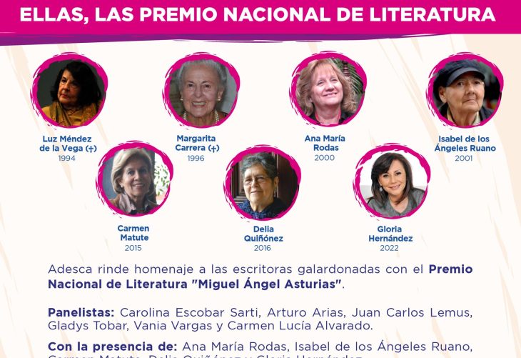 Escritoras Guatemaltecas serán homenajeadas en Filgua 2023