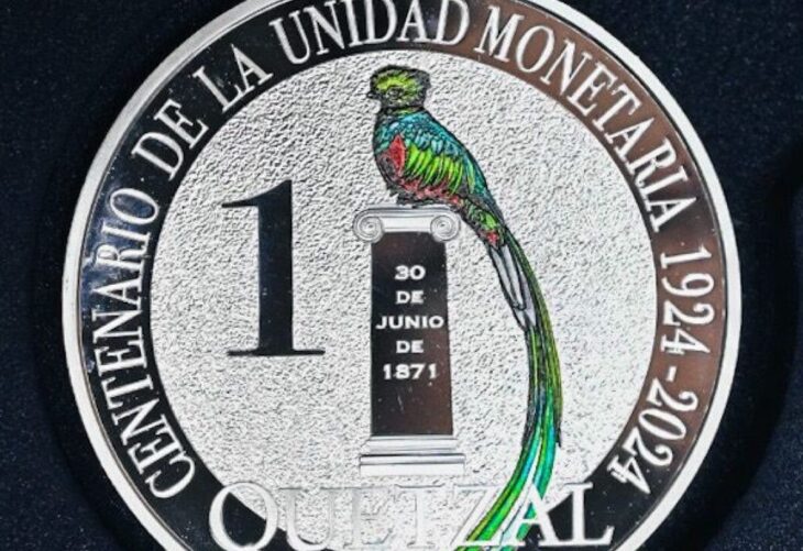 Nueva venta de monedas conmemorativas por el centenario del Quetzal