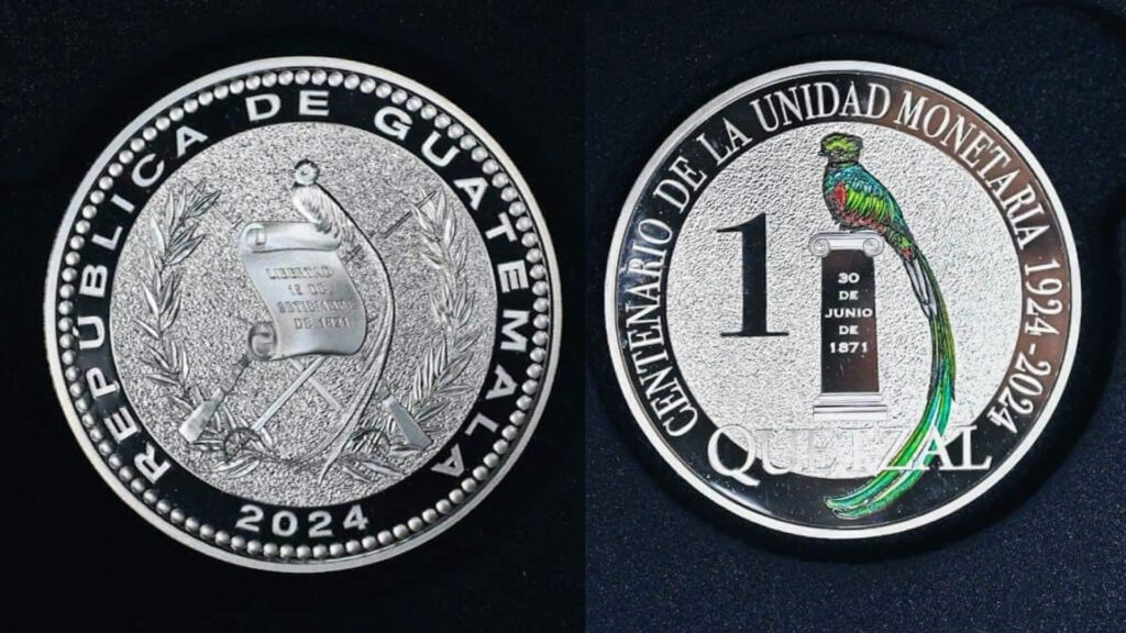 El Banco de Guatemala ofrece una última oportunidad para adquirir la moneda de plata que celebra 100 años del quetzal.