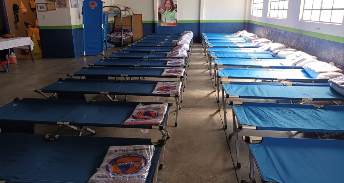 Continúan Habilitados Albergues por Bajas Temperaturas en Guatemala