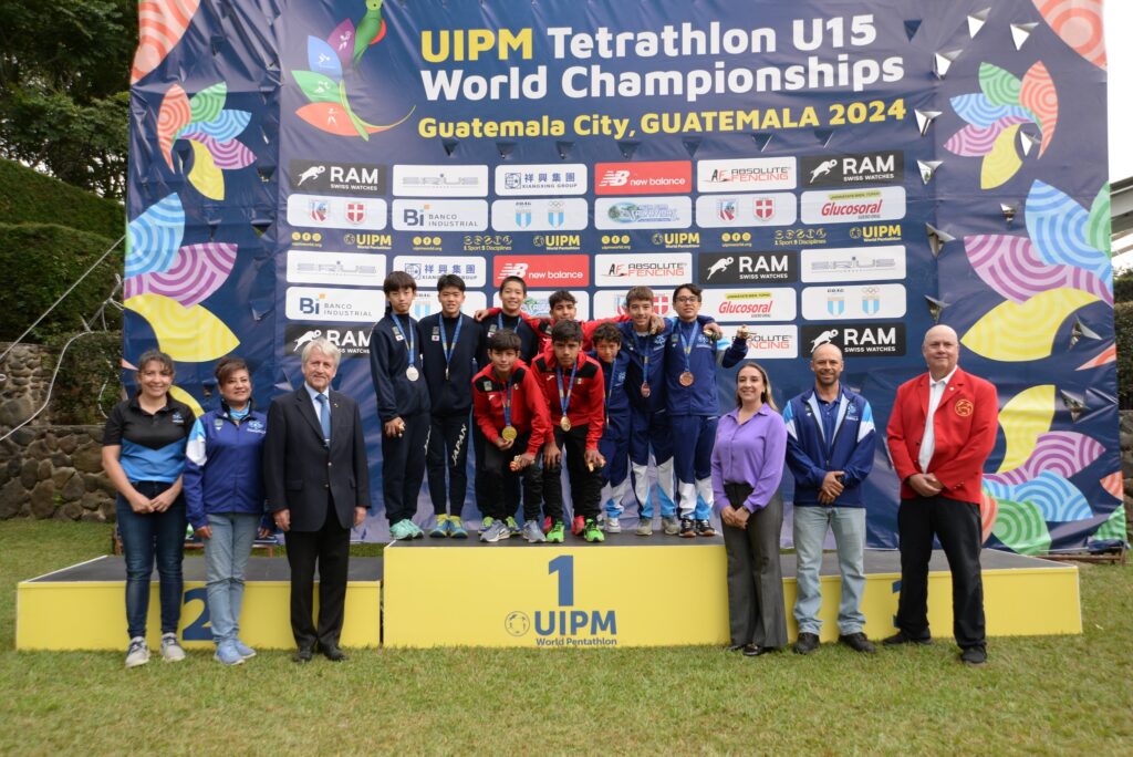 Guatemala brilla en el Campeonato Mundial y Panamericano de Tetratlón 2024