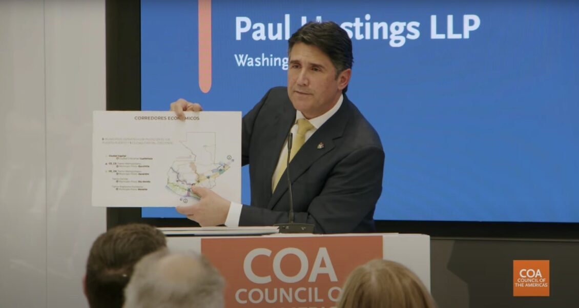 Ricardo Quiñónez inauguró foro del Consejo de las Américas
