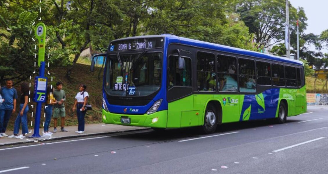 TuBus Inicia Nuevas Rutas en la Ciudad de Guatemala