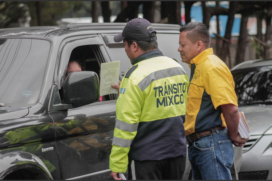 Multas de hasta Q5 mil para conductores imprudentes en Mixco