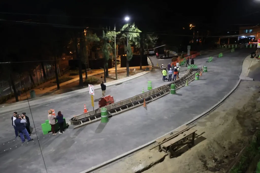 Ricardo Quiñónez habilita el Puente Adolfo Mijangos López