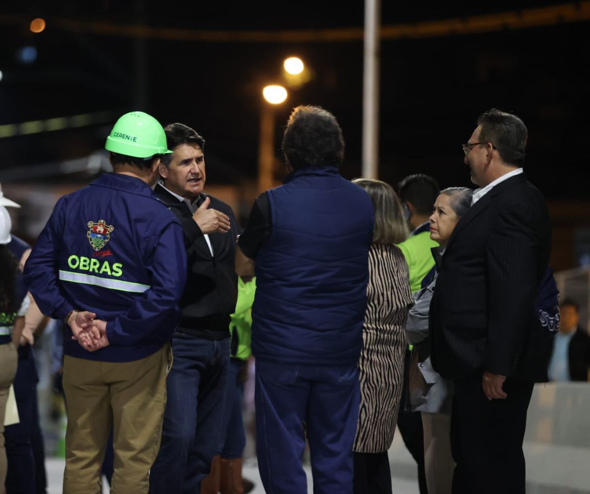 Ricardo Quiñónez habilita el Puente Adolfo Mijangos López