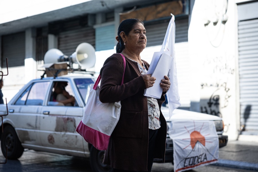 detención lideres indígenas