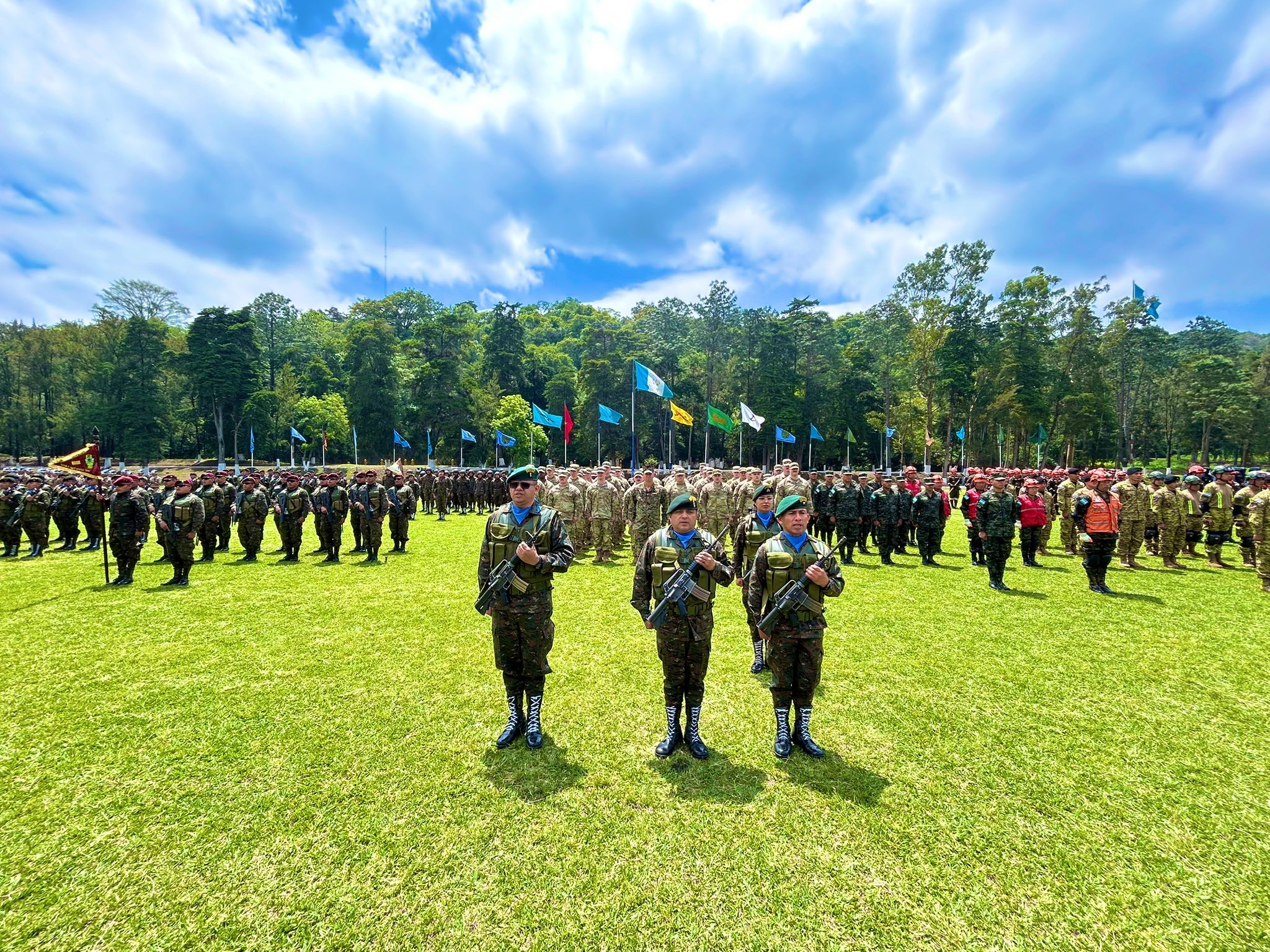 Estados Unidos refuerza ejercicios militares en Guatemala
