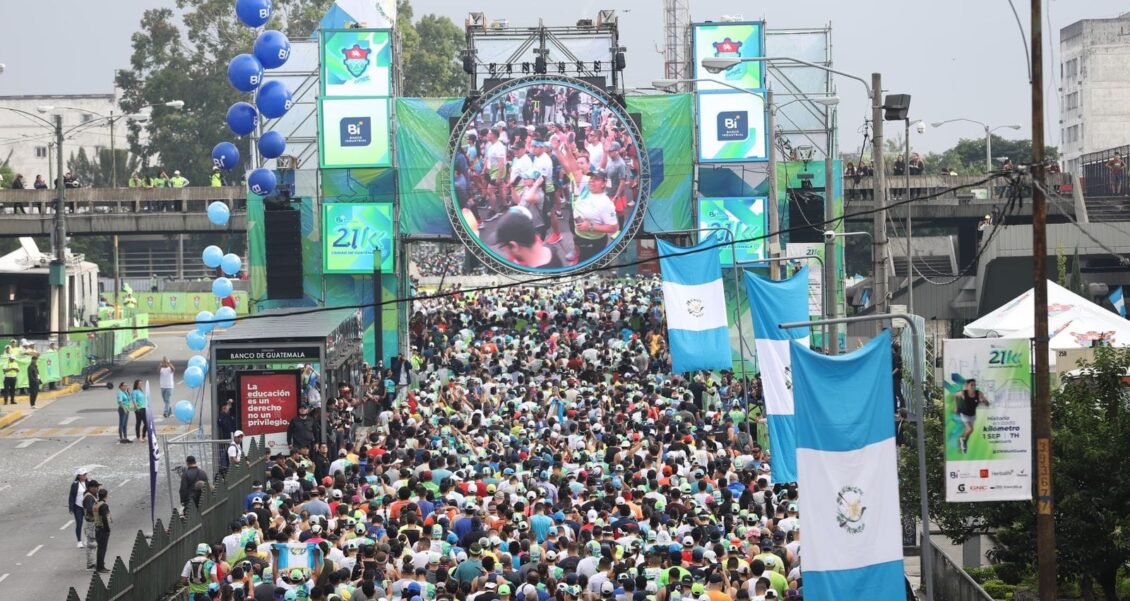 ¿Listo para correr? Participa en el 21K Ciudad de Guatemala