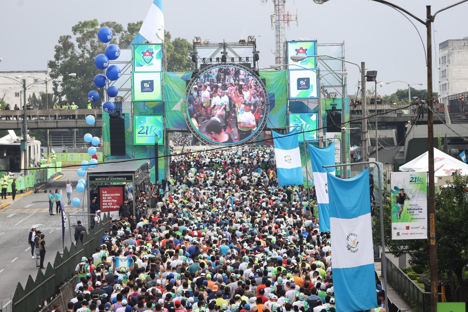 ¿Listo para correr? Participa en el 21K Ciudad de Guatemala