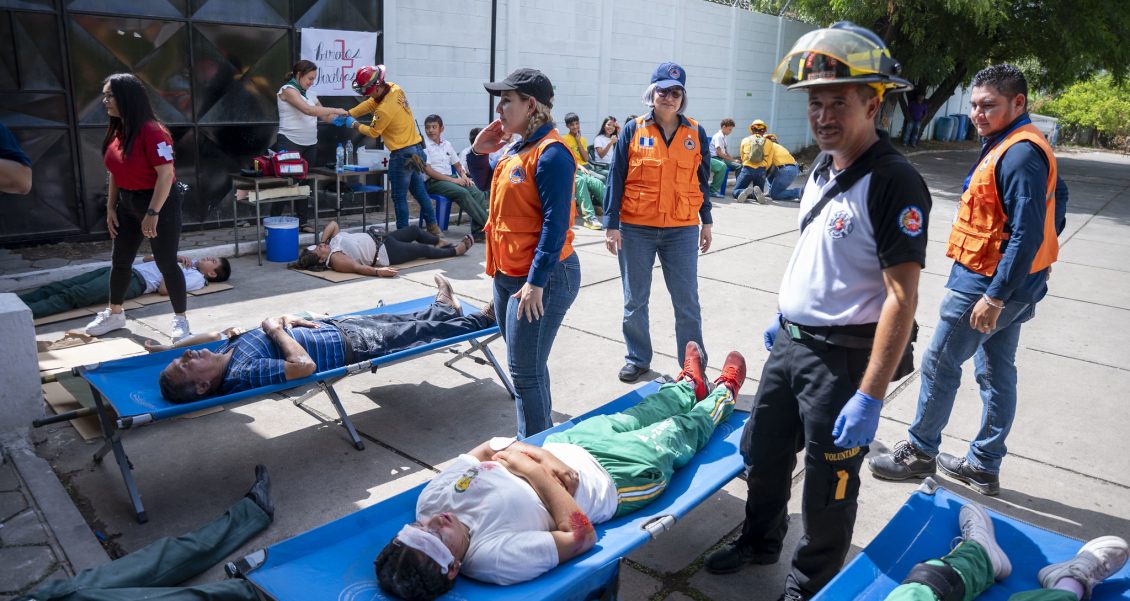 Comienzan los preparativos para simulacro nacional en Guatemala.