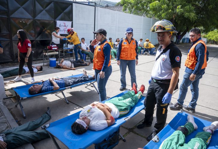 Comienzan los preparativos para simulacro nacional en Guatemala.