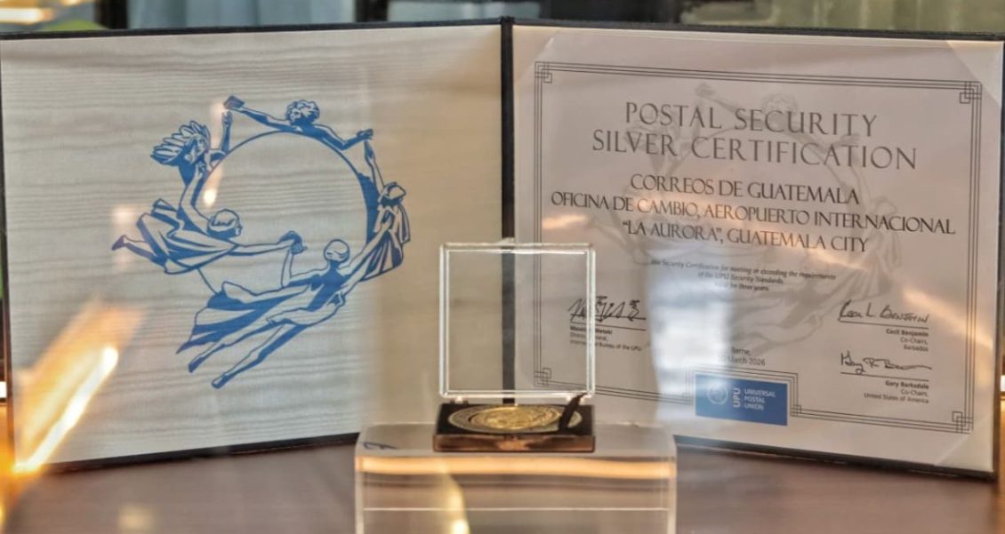 Correos de Guatemala obtiene certificación internacional