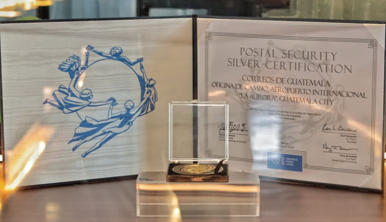 Correos de Guatemala obtiene certificación internacional