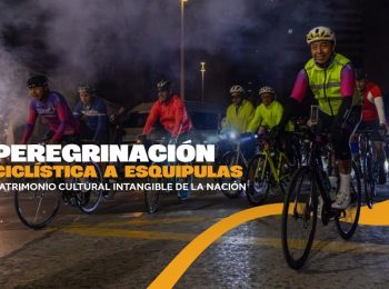 Honran la peregrinación ciclística a Esquipulas como tradición