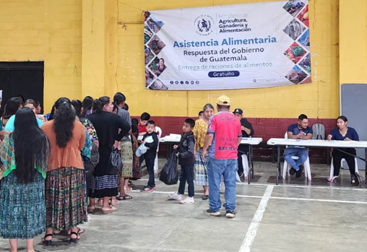 Miles de familias reciben alimentos por programas del MAGA