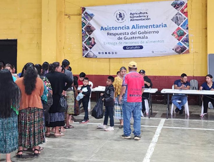 Miles de familias reciben alimentos por programas del MAGA