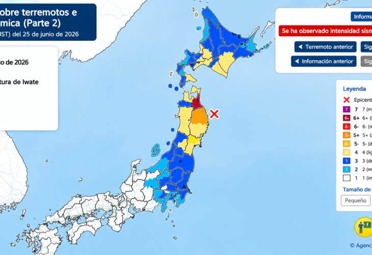 Costas de Japón en alerta por sismo y amenaza de tsunami