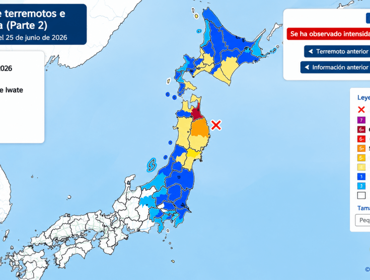 Costas de Japón en alerta por sismo y amenaza de tsunami