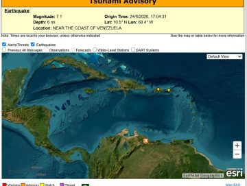El terremoto en Caracas que alerto de un tsunami