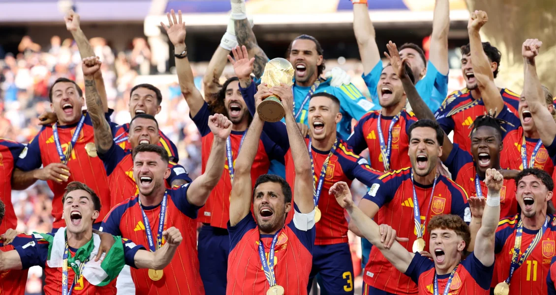España celebra su segunda Copa del Mundo en 2026