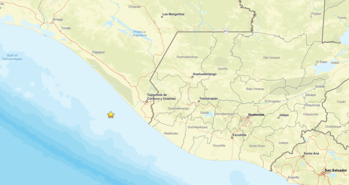 Guatemala activa protocolos por fuerte sismo de 7.4