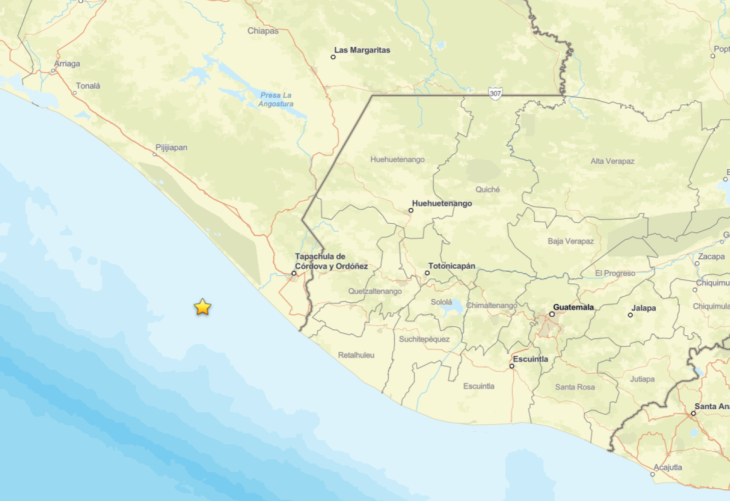 Guatemala activa protocolos por fuerte sismo de 7.4