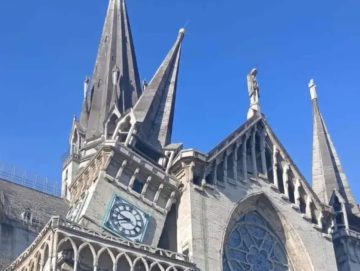 El terremoto vuelve a golpear la Catedral de Manizales hoy
