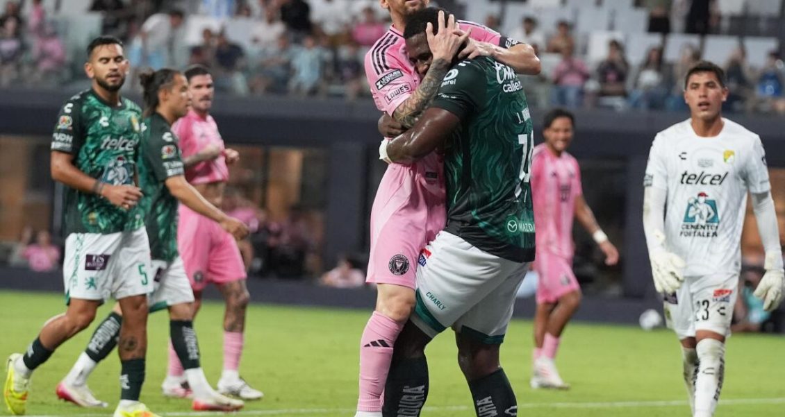 Messi vuelve tras la muerte de su padre y pierde ante León