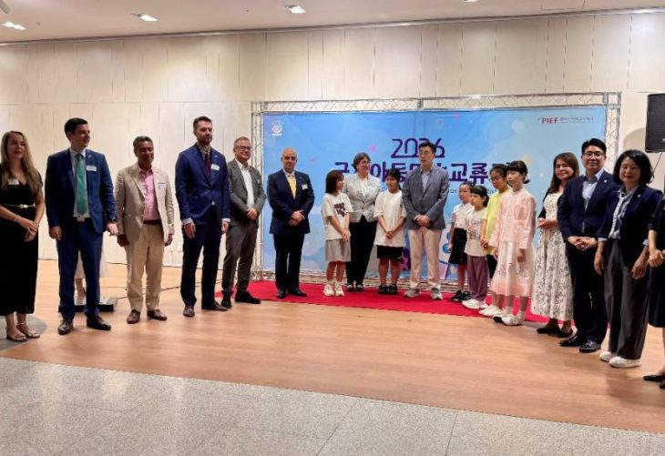 Exponen arte infantil de Guatemala en Corea del Sur