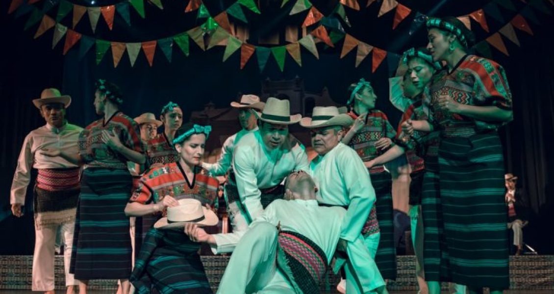 Ballet Moderno y sus marimbas en el X Festival Patrio