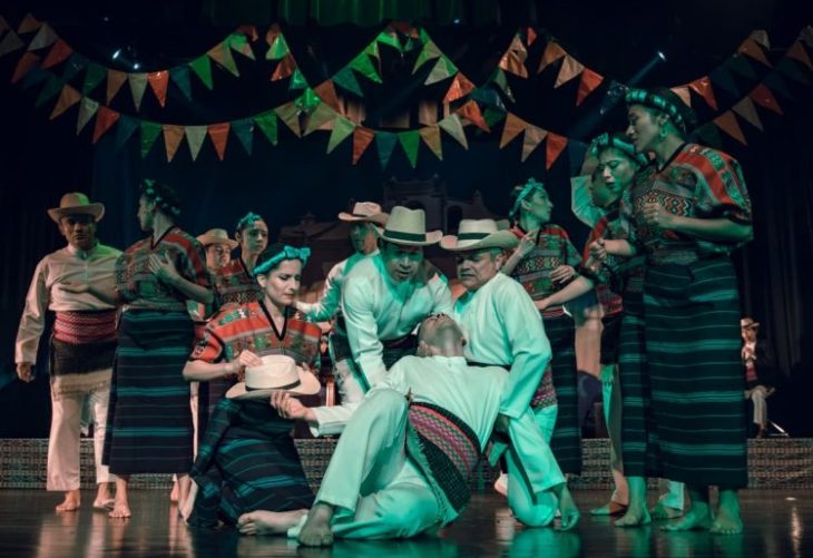 Ballet Moderno y sus marimbas en el X Festival Patrio