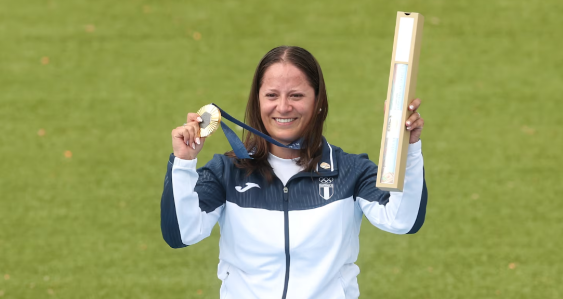 Oro olímpico: Ruano gana el foso femenino en París 2024