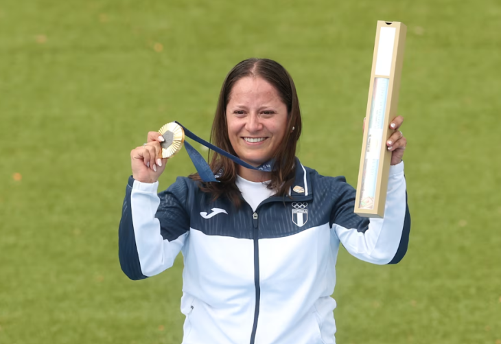 Oro olímpico: Ruano gana el foso femenino en París 2024