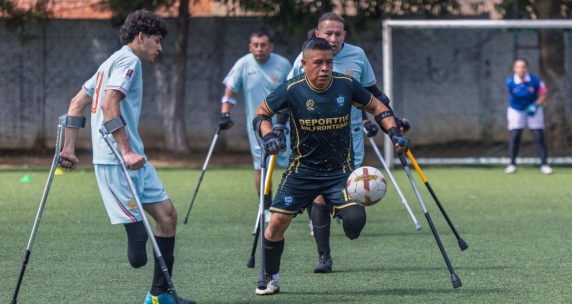 Torneo de fútbol 7 adaptado brilla en Campos del Roosevelt