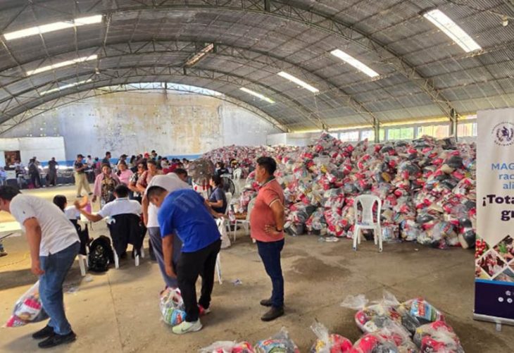 Entregan gratuitamente 19 mil raciones de alimentos