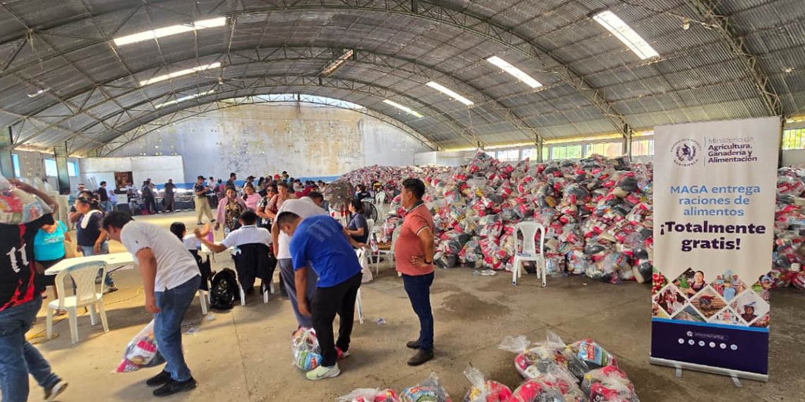 Entregan gratuitamente 19 mil raciones de alimentos