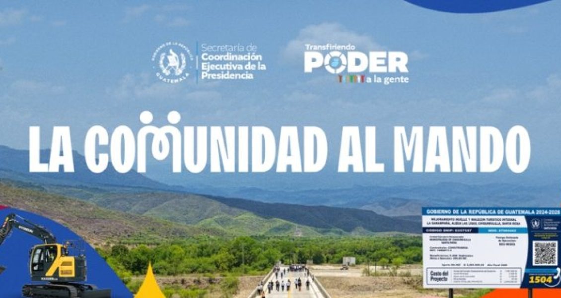 SCEP campaña La comunidad al mando impulsa transparencia