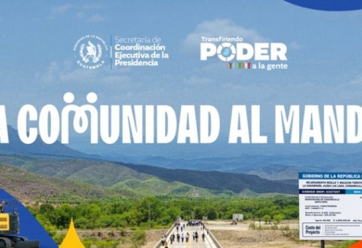 SCEP campaña La comunidad al mando impulsa transparencia
