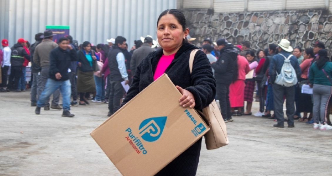 Más de 1,200 familias de Ixchiguán mejoran el agua segura