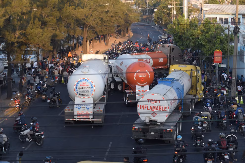 Bloqueos en Guatemala