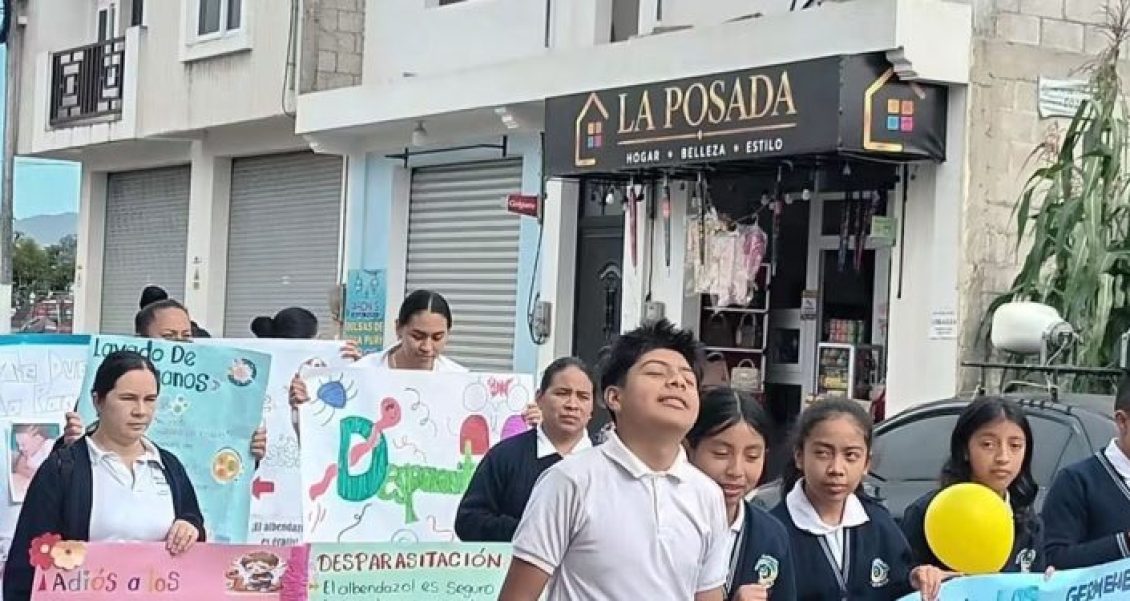 Vacunación y desparasitación protegen a estudiantes