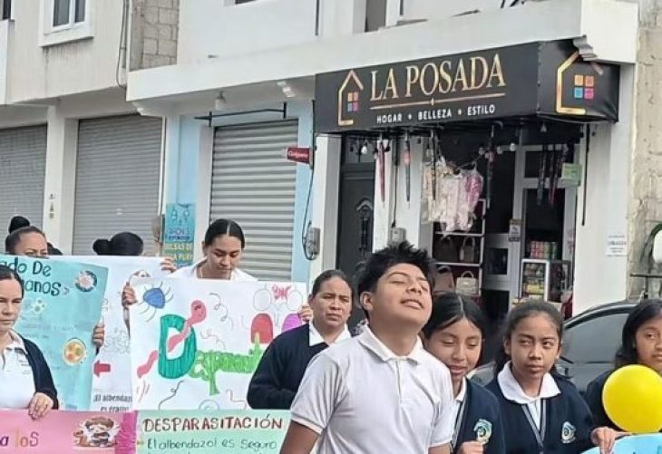 Vacunación y desparasitación protegen a estudiantes